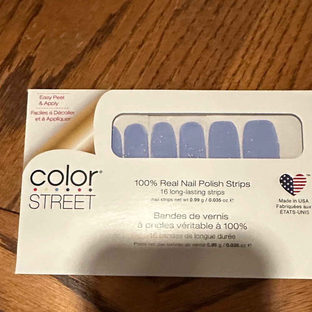 Color Street Lavender Nail Polish Strips